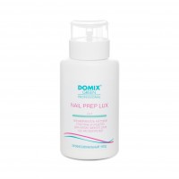 DOMIX Nail Prep Lux 2 в 1 Обезжириватель ногтевой пластины и средство для снятия липкого слоя (без растворителей) 255 мл, с помпой