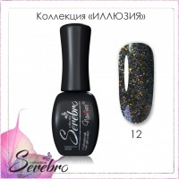 Гель-лак "Иллюзия" "Serebro collection" №12, 11 мл