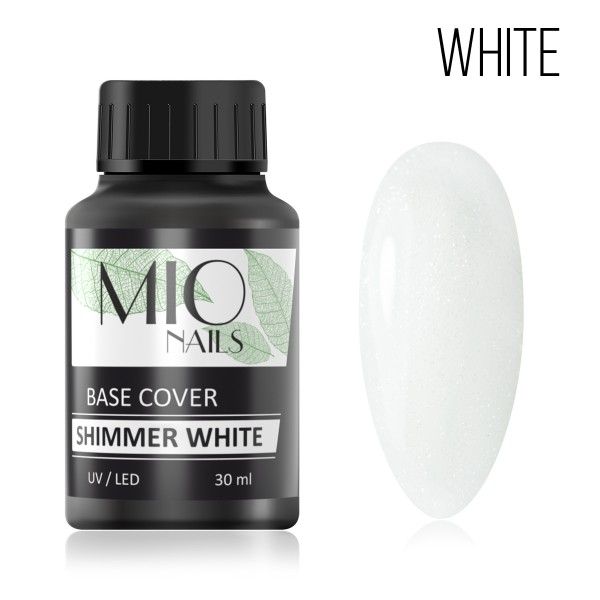 Mio SHIMMER Base Cover Strong LUXE White,30 мл