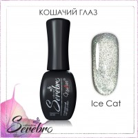 Гель-лак Кошачий глаз "Ice cat" "Serebro collection", 11 мл