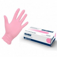 Перчатки розовые L NitriMAX 50 пар