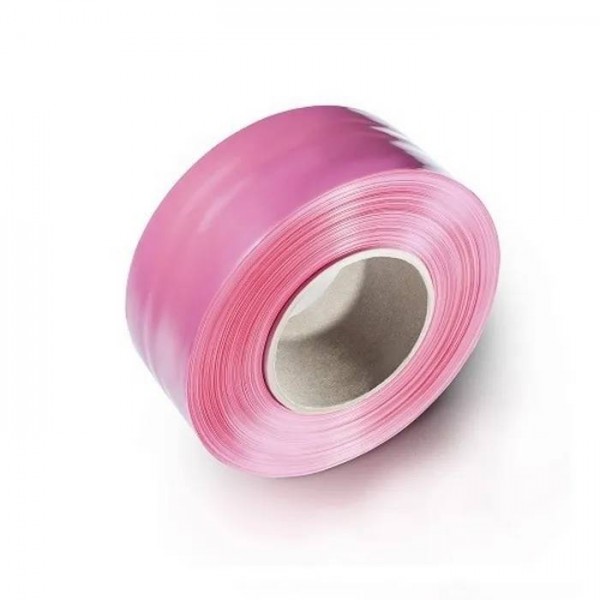 Барьерная защита на клип — корд розовая, 50м 