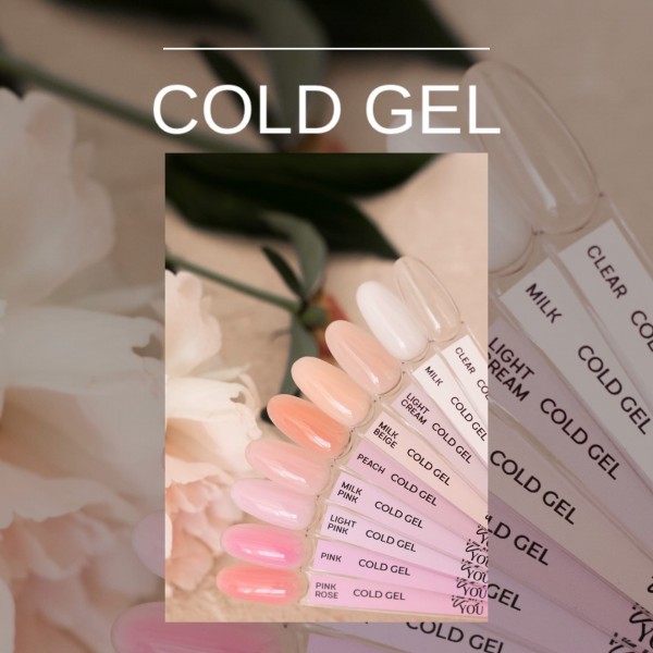 Envy Гель холодный Cold gel 05 Milk pink 30 г.